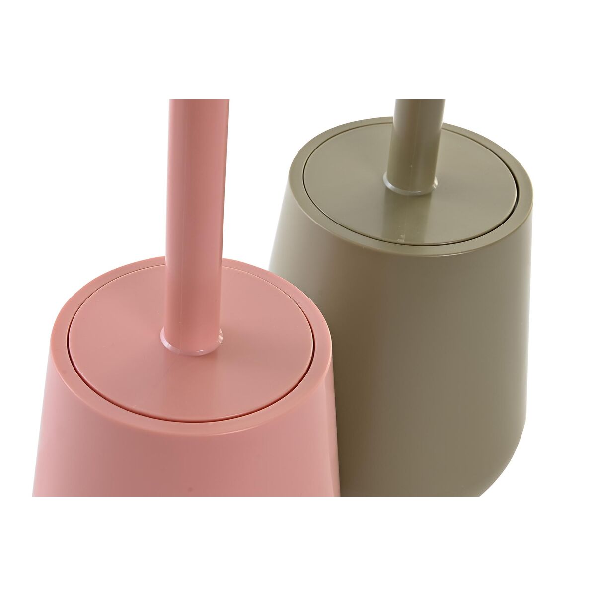 Toiletborstel roze & groen (2 stuks)