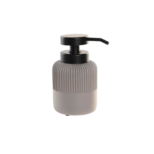 Soap dispenser small grey cement