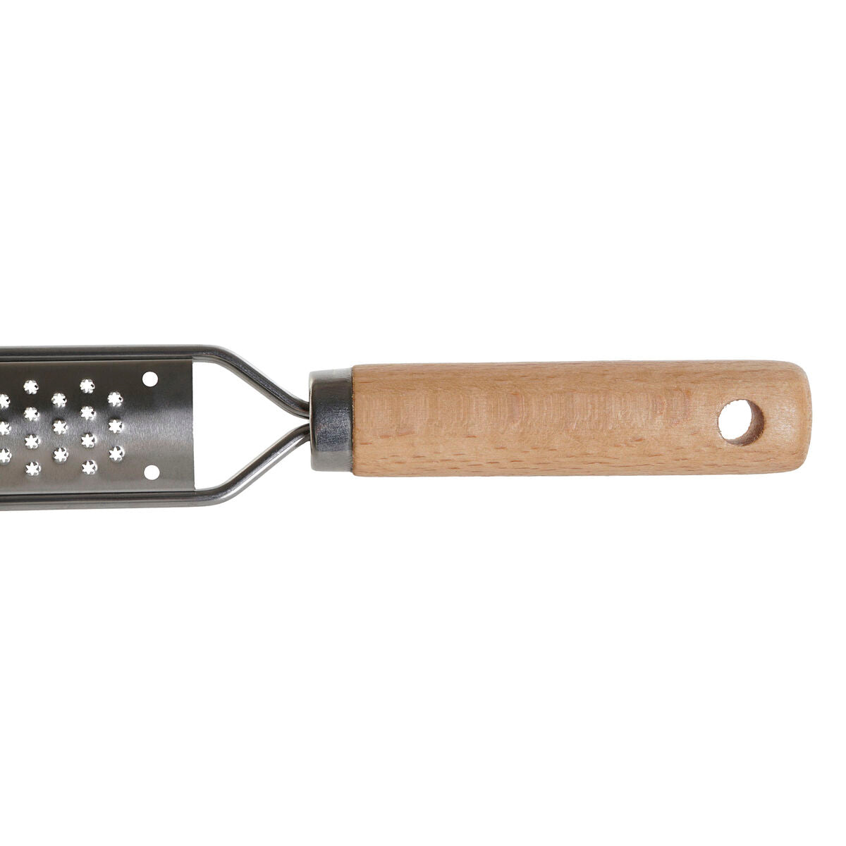 Manual grater bamboo stainless steel