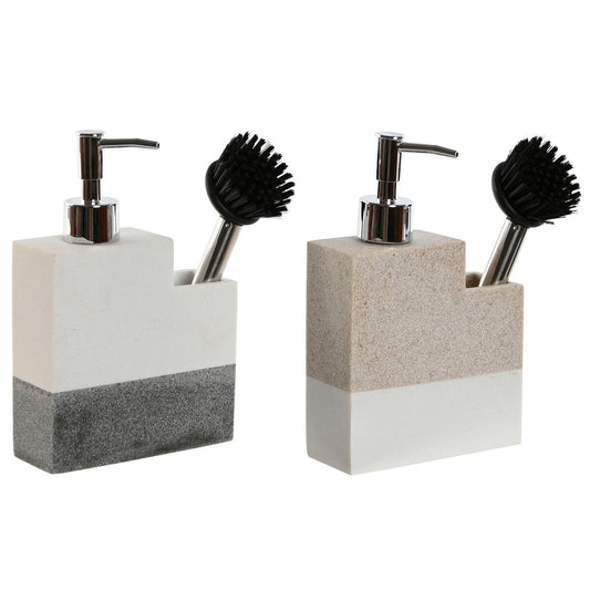 Brush & soap Dispenser - 2 units