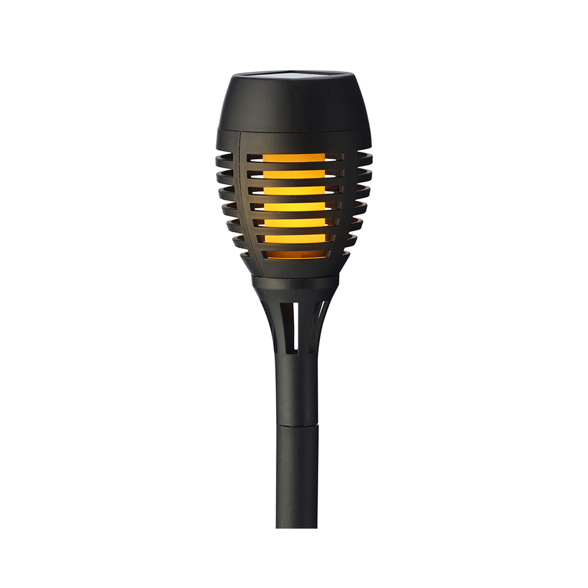 Garden torch lumineo solar black (4 units)