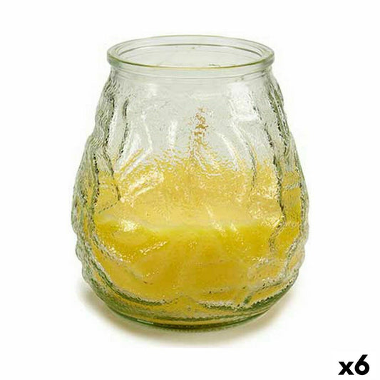 Scented candle yellow citronela (6 units)