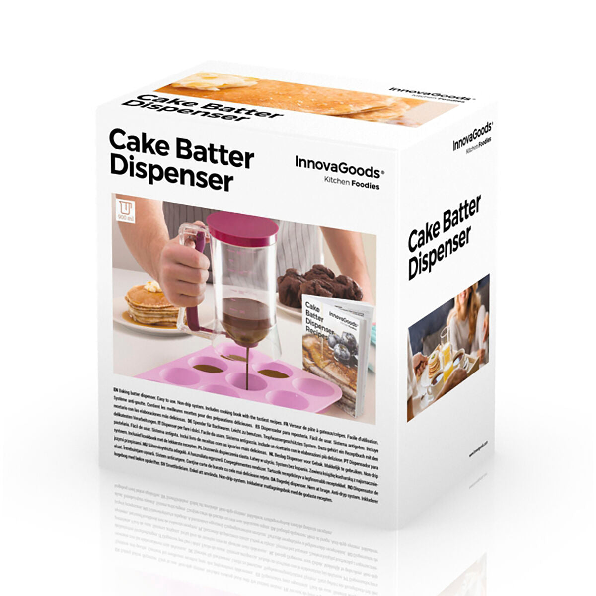 Cake batter dispenser
