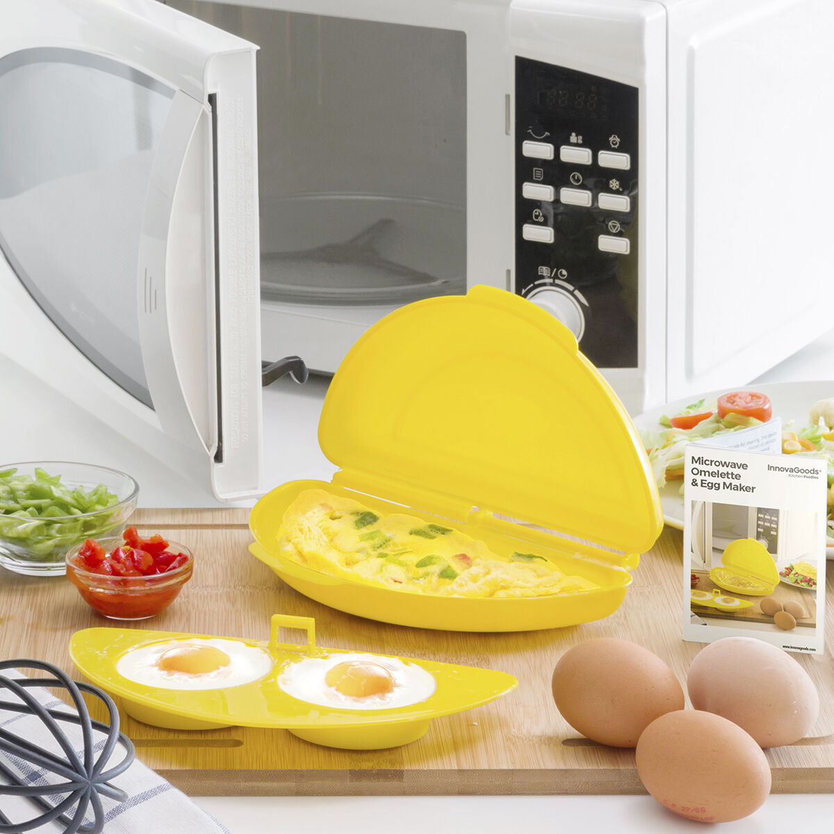 Omelet- en eiermaker (magnetron)