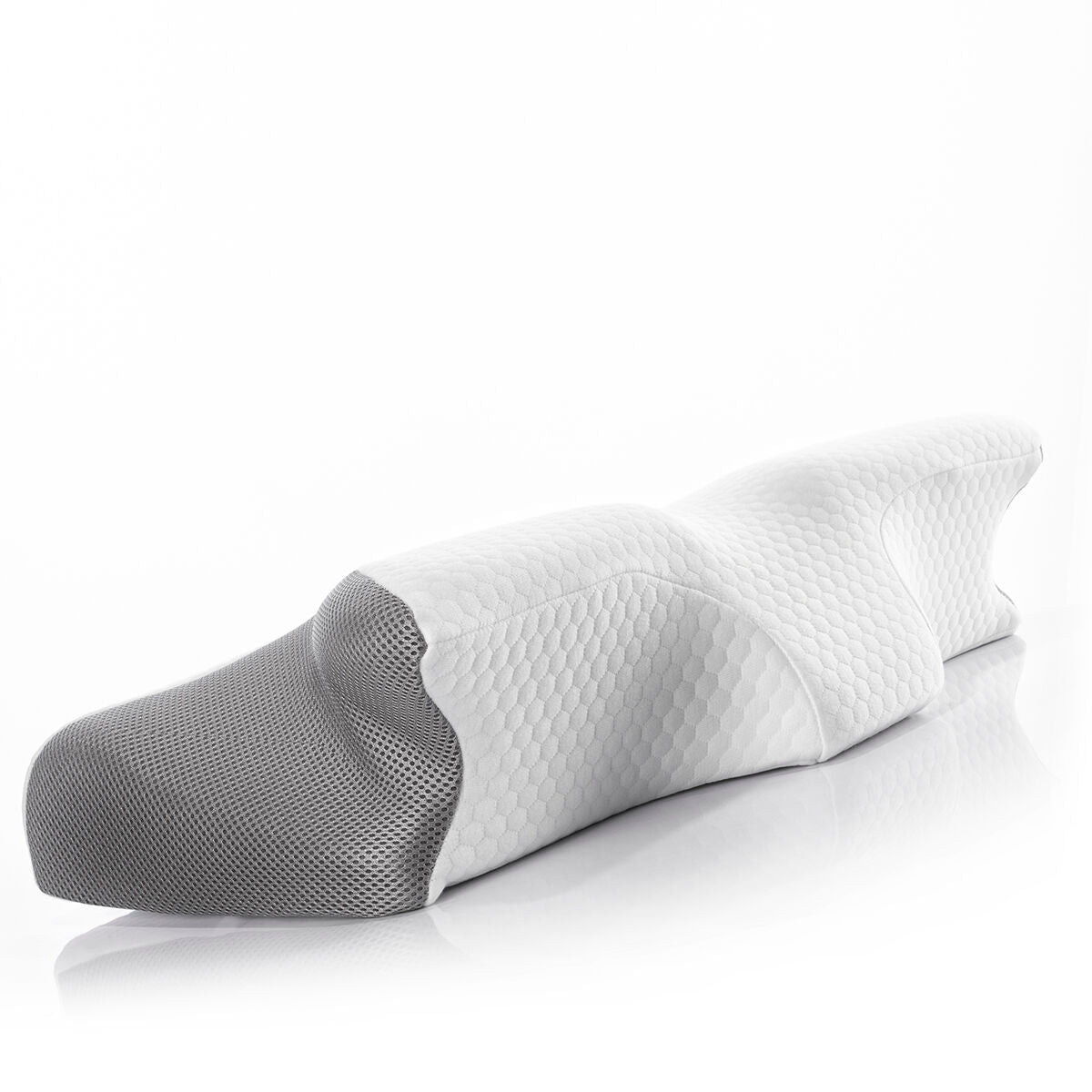 Neck pillow with ergonomic contours
