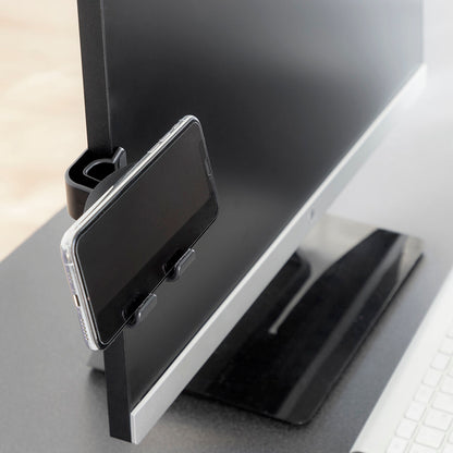 Phone holder multi-position with clamp