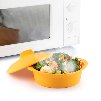 Silicone food steamer